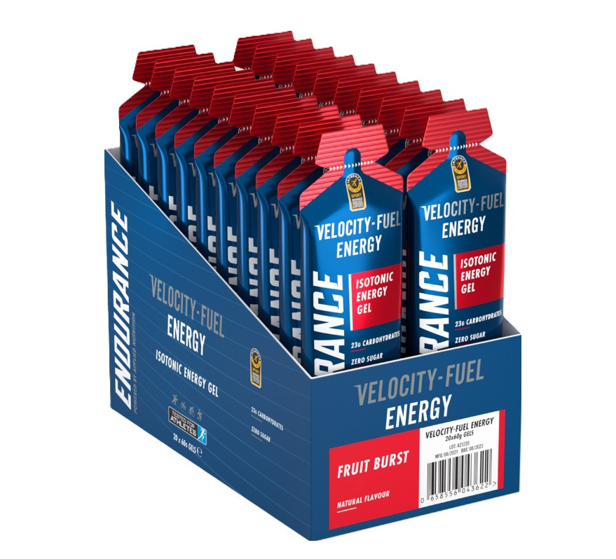 Энергетический гель Applied Nutrition GEL ENDURANCE ENERGY 20 UNITS FRUIT BURST Луцк - изображение 1