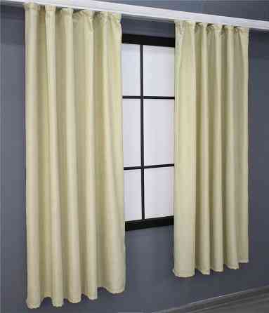 Комплект коротких штор VR-Textil Микровелюр SPARTA № 844ш Кремовый 130х170 см 2 шт (35-0006) Киев