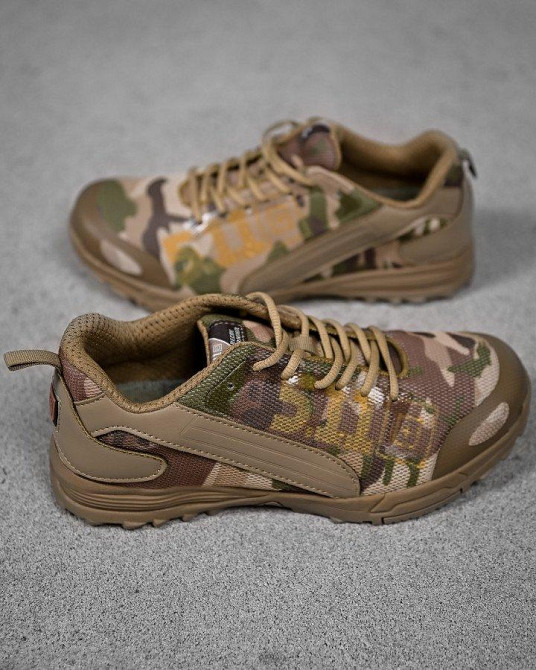 Летние тактические кроссовки 5.11 мультикам  сетка  4 ДЛ7137 Одесса - изображение 5