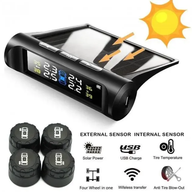 Система контроля давления в шинах TPMS+SOLAR внешние датчики Коломыя - изображение 4
