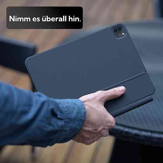 Чохол-клавіатура X9 Black для  iPad Air 13 2024 та iPad Pro 12.9 iPad Pro 6/5/4/3 покоління 2022 2021 2020 та 2018 років Дніпро