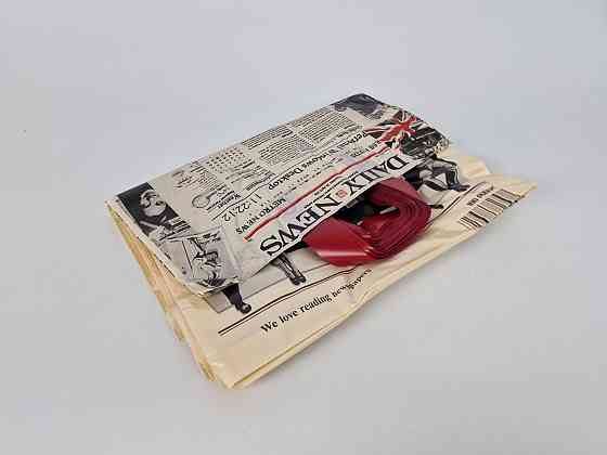 Пакет із петльовою ручкою спр (37х41)"Daily news"Леоні (50 шт.) Харків