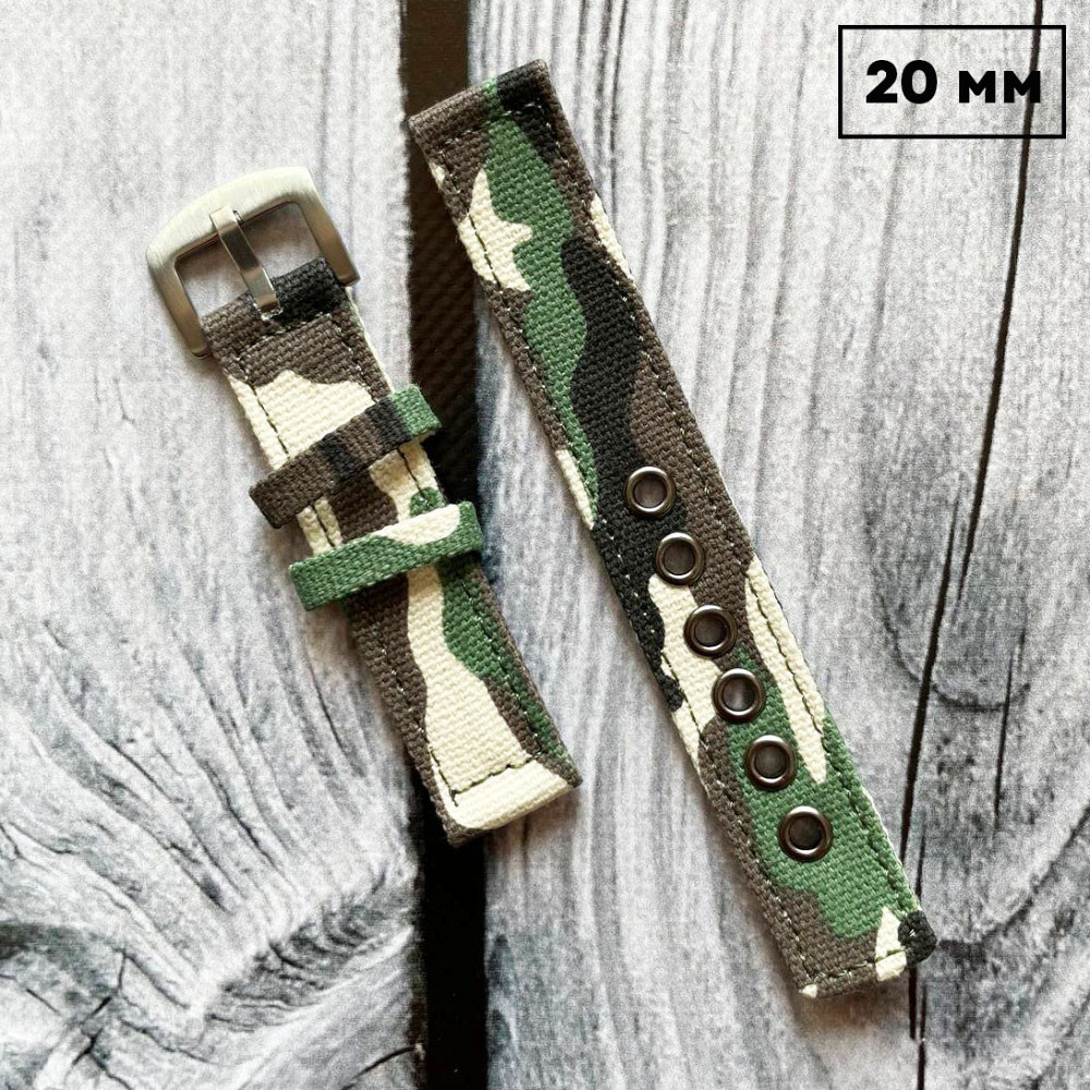 Ремінець подвійний Camo Multicam 20 мм SBR Київ - фото 1