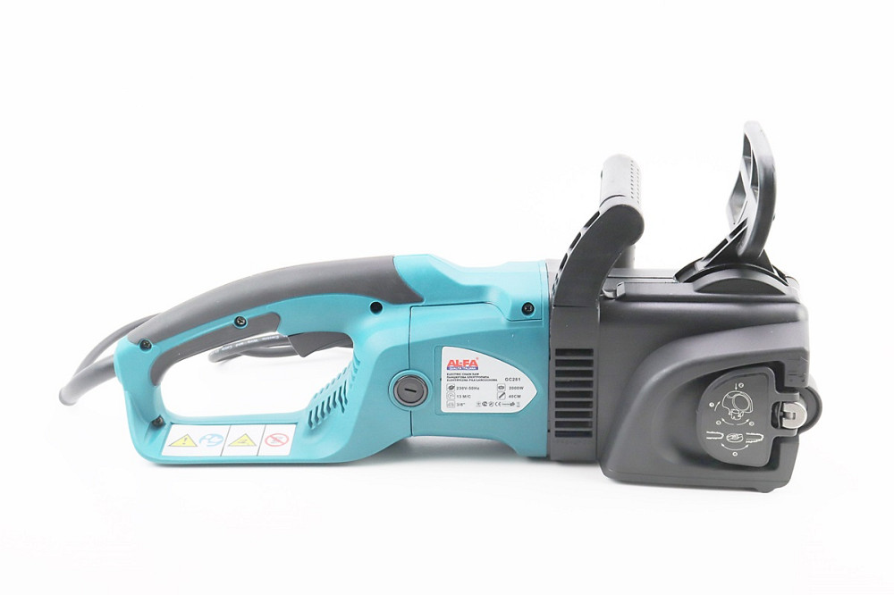 Електропила AL-FA 2000 (2,0кВт. шина 16", ланцюг 3/8"-1,3mm-59зв. круг. зуб) пряма Киев - изображение 4