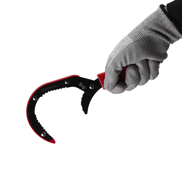 Знімач масляного фільтра "серп" INTERTOOL HT-7205, Ø 70-95 мм - ідеальний для СТО та гаража Львів - фото 3