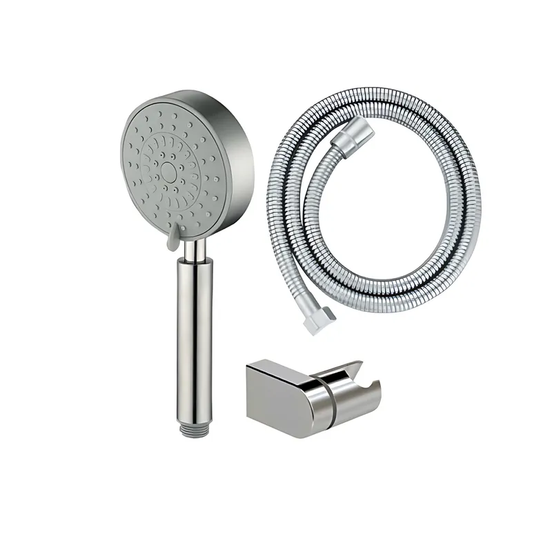 Душовий набір Mixxus Shower SET-07.SUS (шланг, лійка, кронштейн) з нерж. сталі (MI6160) Київ - фото 1