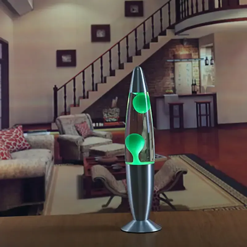 Зеленая Ночник-светильник "Лавовая лампа" 37 см Лава лампа Коломия - фото 1