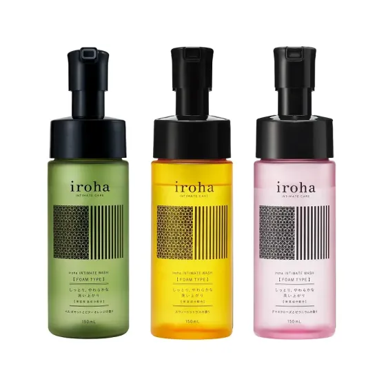 Піна для інтимного догляду Iroha Intimate Wash Foam Type Damask Rose and Geranium 150 мл Львов