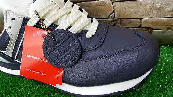 Мужские кроссовки New Balance Black/White ML574EGK ,кожа,оригинал   p.45-29см Киев