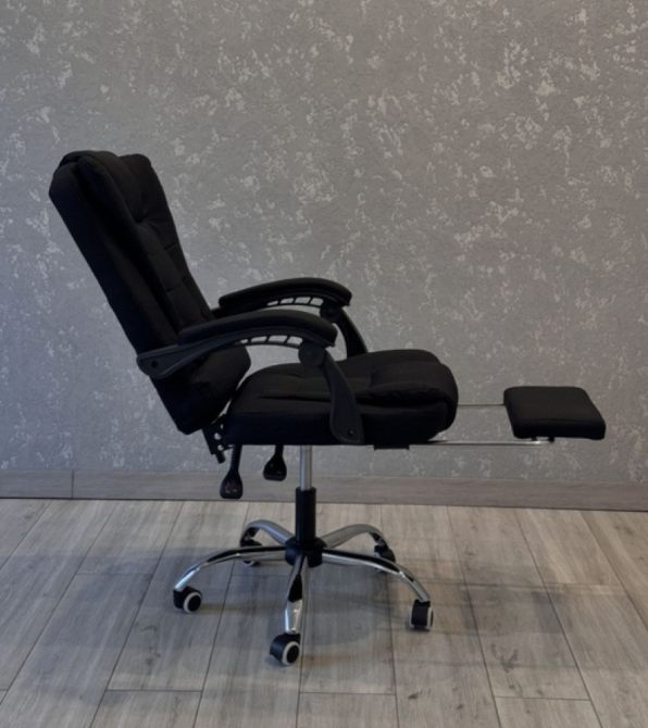 Кресло КОМПЮТЕРНОЕ офисное ортопедическое эргономичное компьютерное мягкое с подставкой для ног и массаже-ром из ткани усиленно Львов - изображение 10