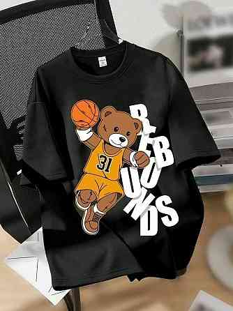 Футболка чоловіча с принтом  42 Чорний 2664090271 Дніпро