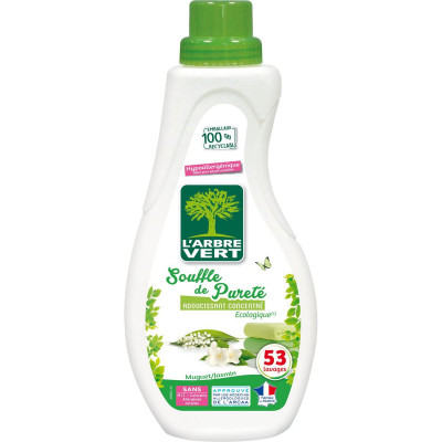Кондиціонер для білизни L&apos;Arbre Vert пом&apos;якшувач Дихання чистоти 800 мл (3450601028656) Вінниця - фото 1