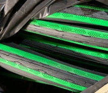 Велосипедна шина 700*23C H-5128 GREEN/BLK/GREEN 30TPI ATTACK PARD ChaYang Клінчер -6 Мукачево - фото 1