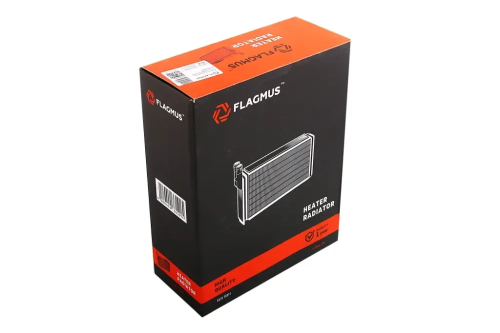 Радиатор отопителя 2110 алюм. Flagmus Винница - изображение 4