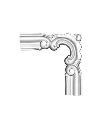 Угловой элемент молдинга полиуретановый Gaudi Decor CF 624A Днепр