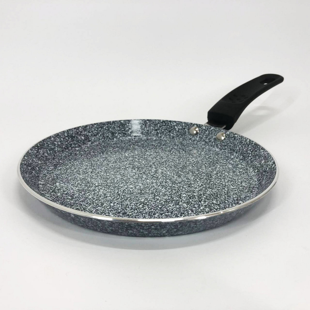 Сковорода з антипригарним покриттям внутрішньої поверхні, Лита сковорода млинцева EN-38 Львів - фото 9