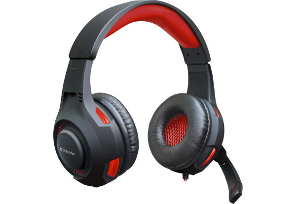 Гарнітура Defender Warhead G-450 Red-Black (64146) (6358195) Київ - фото 5
