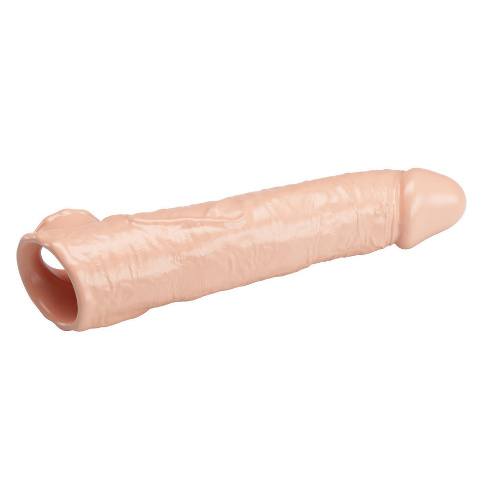 Подовжуюча насадка на член - Pretty Love Extension Penis Sleeve Flesh, 26 см Sex Aura Київ - фото 7