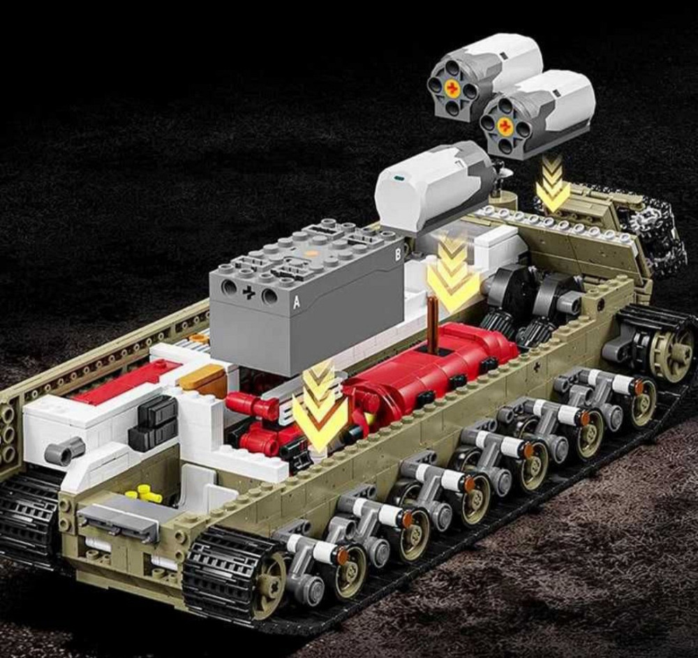 Конструктор танк Panzer VIII Maus 3339 деталей | Радіокерування | У коробці | Масштабна модель Київ - фото 3