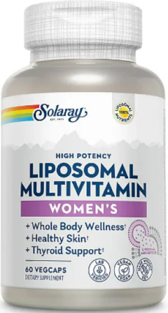 Мультивітаміни для жінок (ліпосомальні) Solaray Women's Liposomal Multivitamin 60 капс Київ