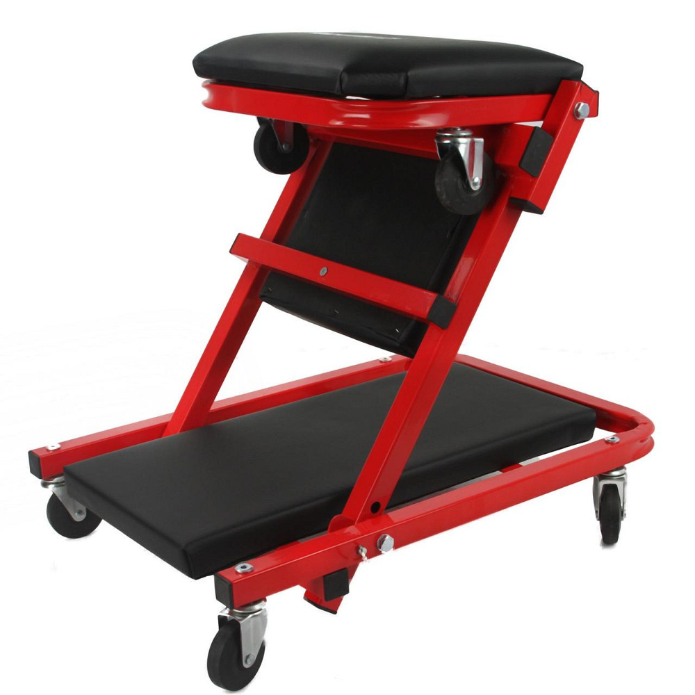 Лежак - стільчик 2в1 складаний підкатний на колесах для майстерні Mar-Pol (M80093) Нововолинськ - фото 9