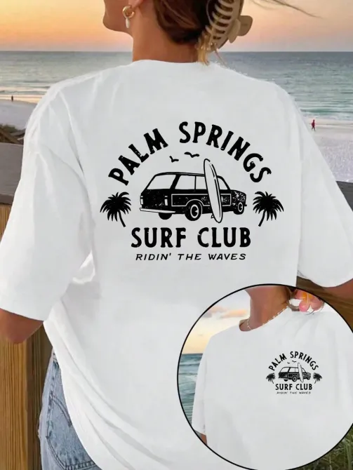 Футболка жіноча з принтом  46 Біла 2664083334 Дніпро - фото 1