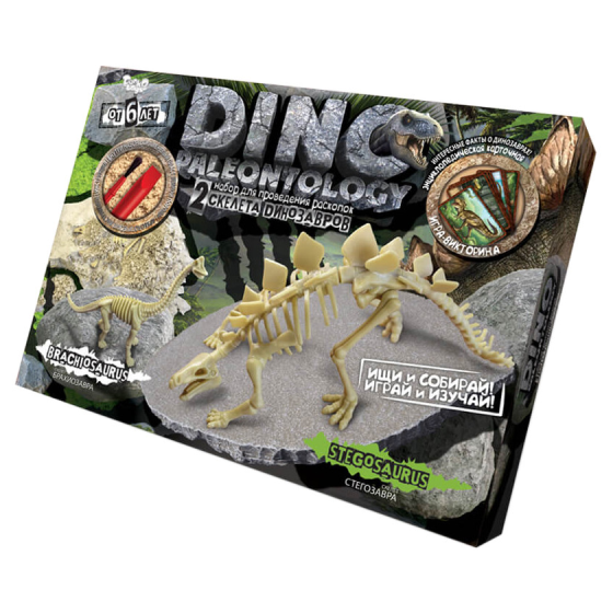 Игровой набор для проведения раскопок DP-01 DINO PALEONTOLOGY в коробке Стегозавр Винница