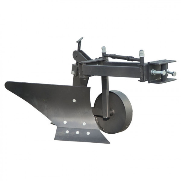 Плуг для мотоблока Zirka-61 (опорне колесо, коротка рама), (ПЛ9) (захват 20 см) Харків - фото 2