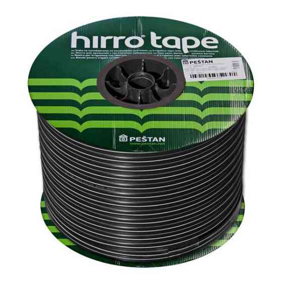 Крапельна стрічка Ø 16 мм / 8 мil (0,2мм) / 10см / 1,5 л/год HIRRO TAPE, DSTHT 16081510-1000 Одесса