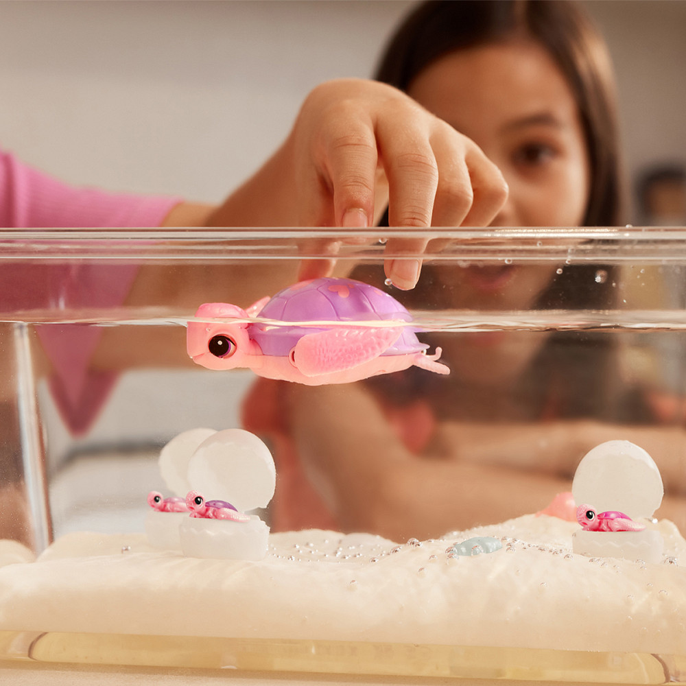 Інтерактивний ігровий набір Pets Alive – Мама черепаха з сюрпризом Дніпро - фото 5