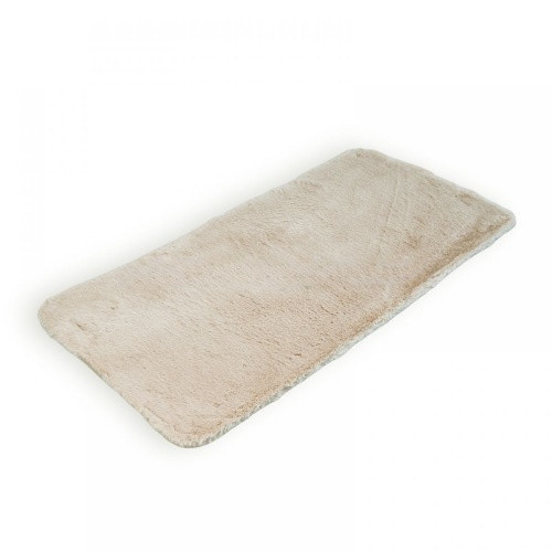 Килимок для підлоги з еко-хутра ТМ Dariana Elegant 75*150 см ванільно-бежевий Житомир - фото 6