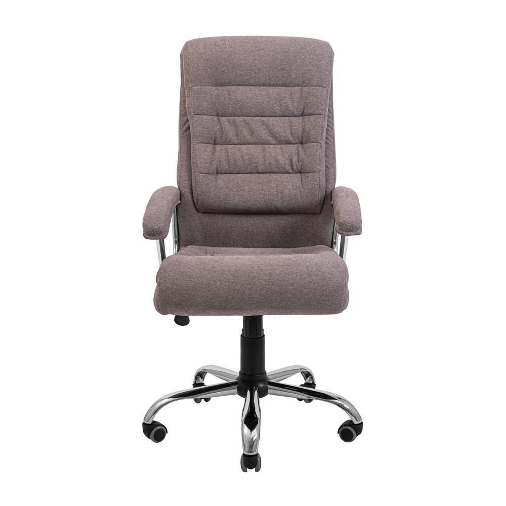 Офисное Кресло Руководителя Prinston М1 Tilt Хром Капучино Киев - изображение 2