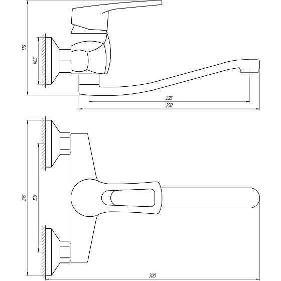 Змішувач для кухні DOMINO SIRIUS DSV-104 (000010559) Київ