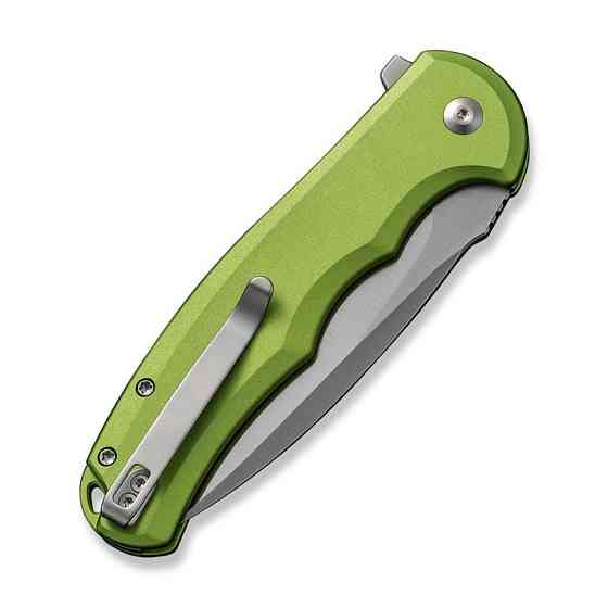 Ніж складаний туристичний Civivi Praxis, (9.5 см) Nitro-V / Aluminum зелений Киев