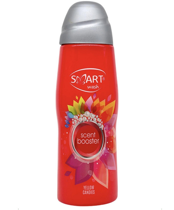 Парфумований кондиціонер для білизни у гранулах Smart Wash Yellow Candies 500 г Виноградов - изображение 1