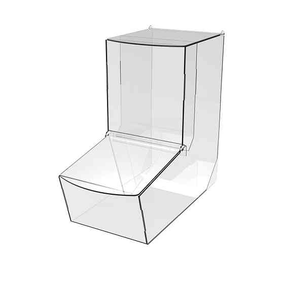 Бокс для конфет, мармеладов с карманом демонстратором 170мм Киев