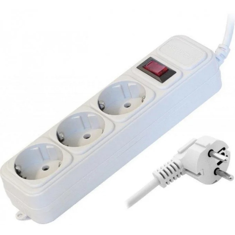 Мережевий фільтр подовжувач на 3 розеток 1.8 м 4795 Одеса - фото 4