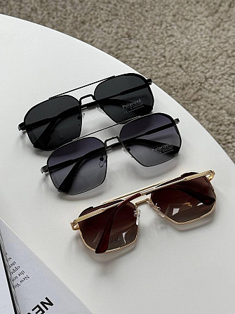 Стильные солнцезащитные очки унисекс POLARIZED с металлической оправой🔥 MasterSem Киев - изображение 8