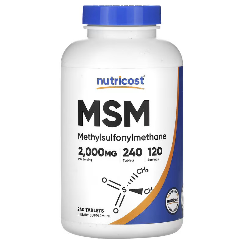 MSM, 240 Tablets (1,000 mg per Tablet) Луцк - изображение 1