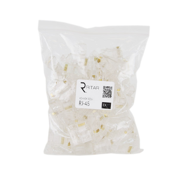 Конектор UTP RJ45 8 піновий (100 шт.) Киев - изображение 2