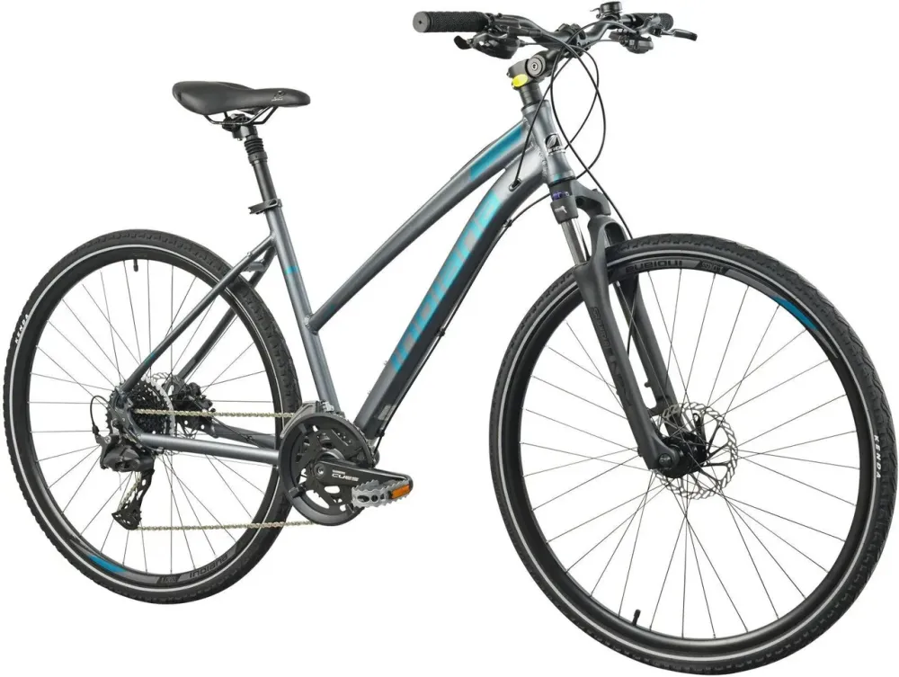 Велосипед Indiana X-Cross 5.0 D17 Srebrno-Błękitny 28 2025 Київ - фото 1