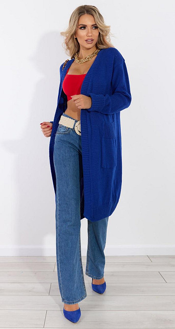 Полегшений кардиган із кишенями (48-52) Київ - фото 3