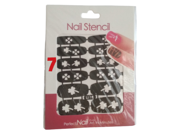 Трафарет для дизайна ногтей Киев