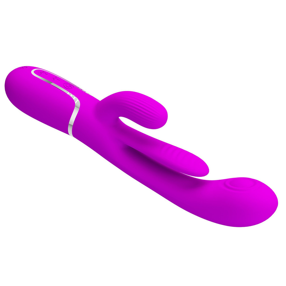 Вибратор с стимулятором клитора PRETTY LOVE - Shonia Purple 3 in 1, BW-500041 Sex Aura Киев - изображение 6