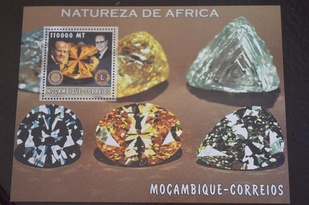 Флора. Мозамбик. Блок. 2015 год (В-7) Полтава - изображение 1