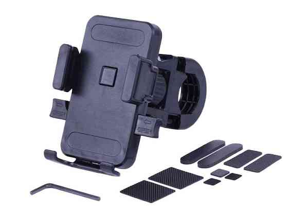 Крепление для телефона на руль HFCM-03 пластик черный AMG Київ