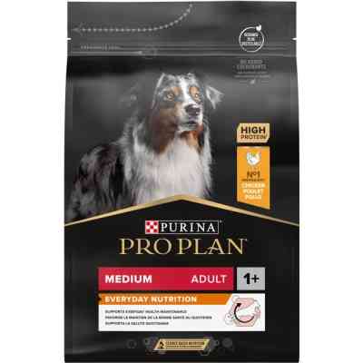 Сухий корм для собак Purina Pro Plan Dog Medium Adult з куркою 3 кг (7613035114807) Вінниця