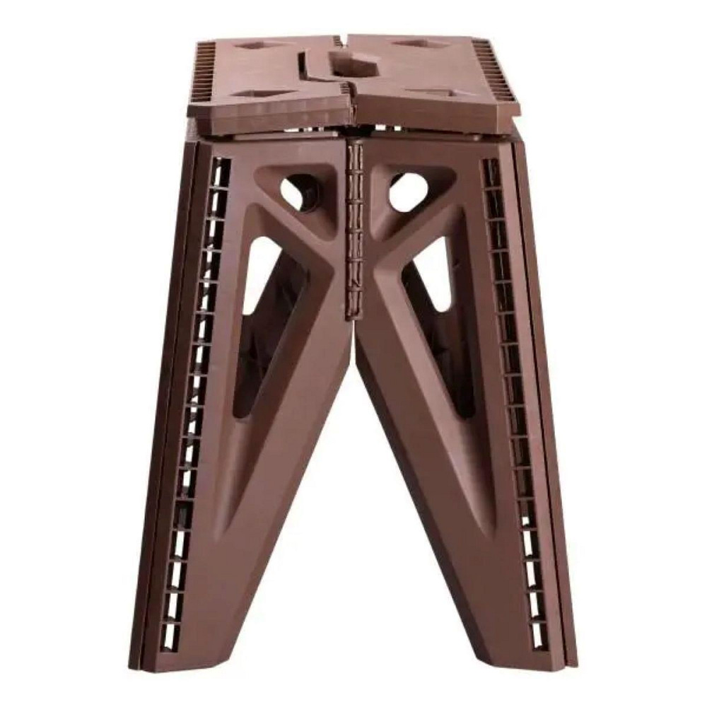 Пластикова складна стілецька туристична похідна похідний розкладний стілець для кемпінгу SJ-0102BR Київ - фото 3