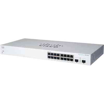 Комутатор мережевий Cisco CBS220-16P-2G-EU Вінниця