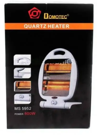 Обігрівач галогеновий DOMOTEC NSB-80, 800Вт, 3 режими, компактний корпус, захист від перегріву Одеса - фото 5